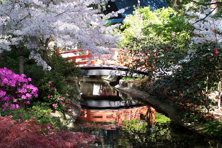 Alt tag for Japanese-Garden-in-Spring-by-John-Stanley-768x512