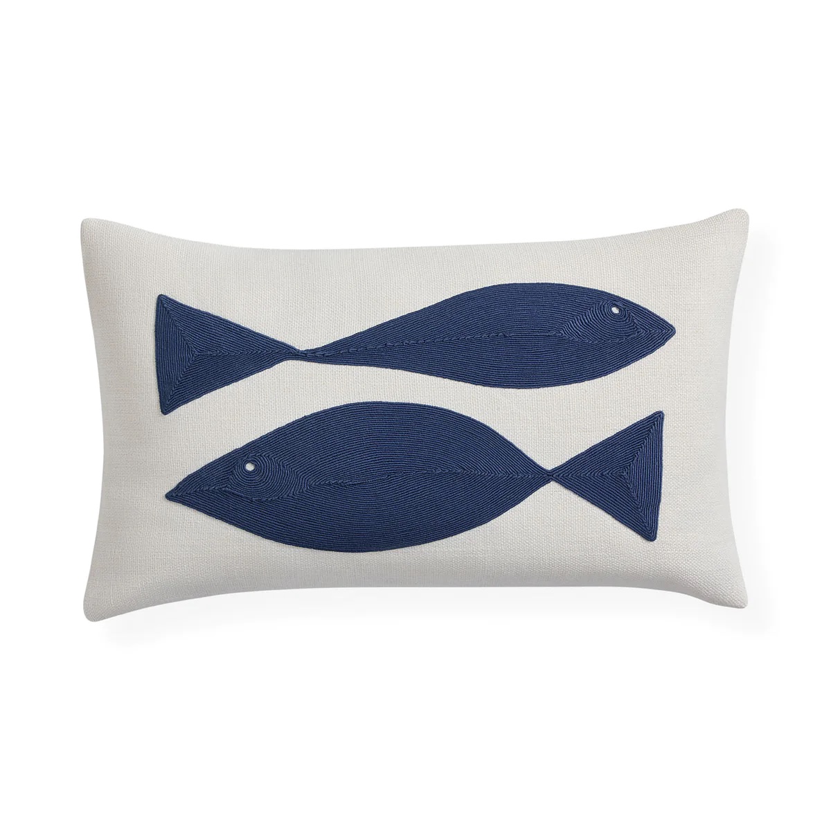 Alt tag for Biarritz_Fish_Pillow_Navy_Front-cococozy