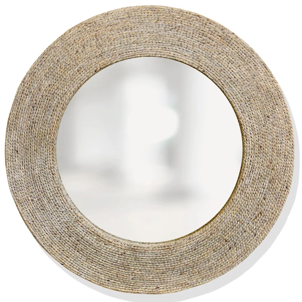 Alt tag for Whitewashed-Round-Wall-Mirror-with-Rope-overstock