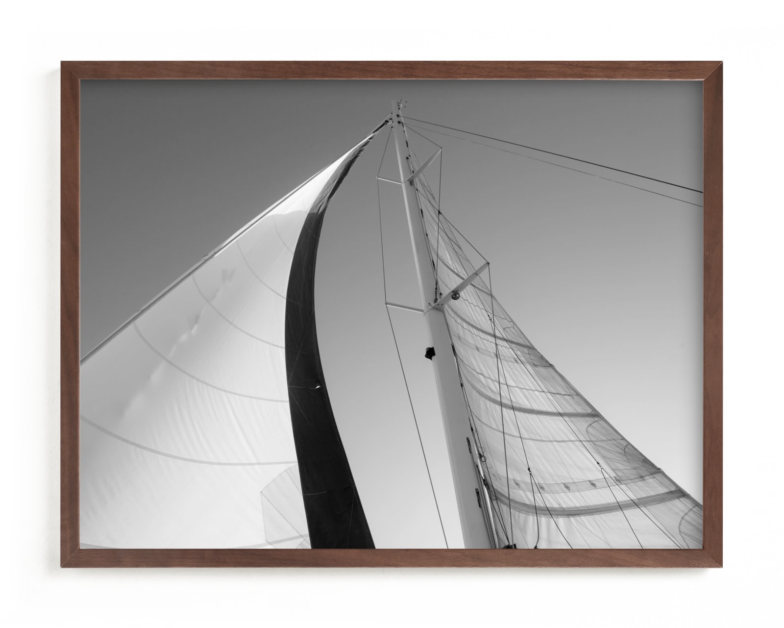Alt tag for black-and-white-sailing-photography-wall-art
