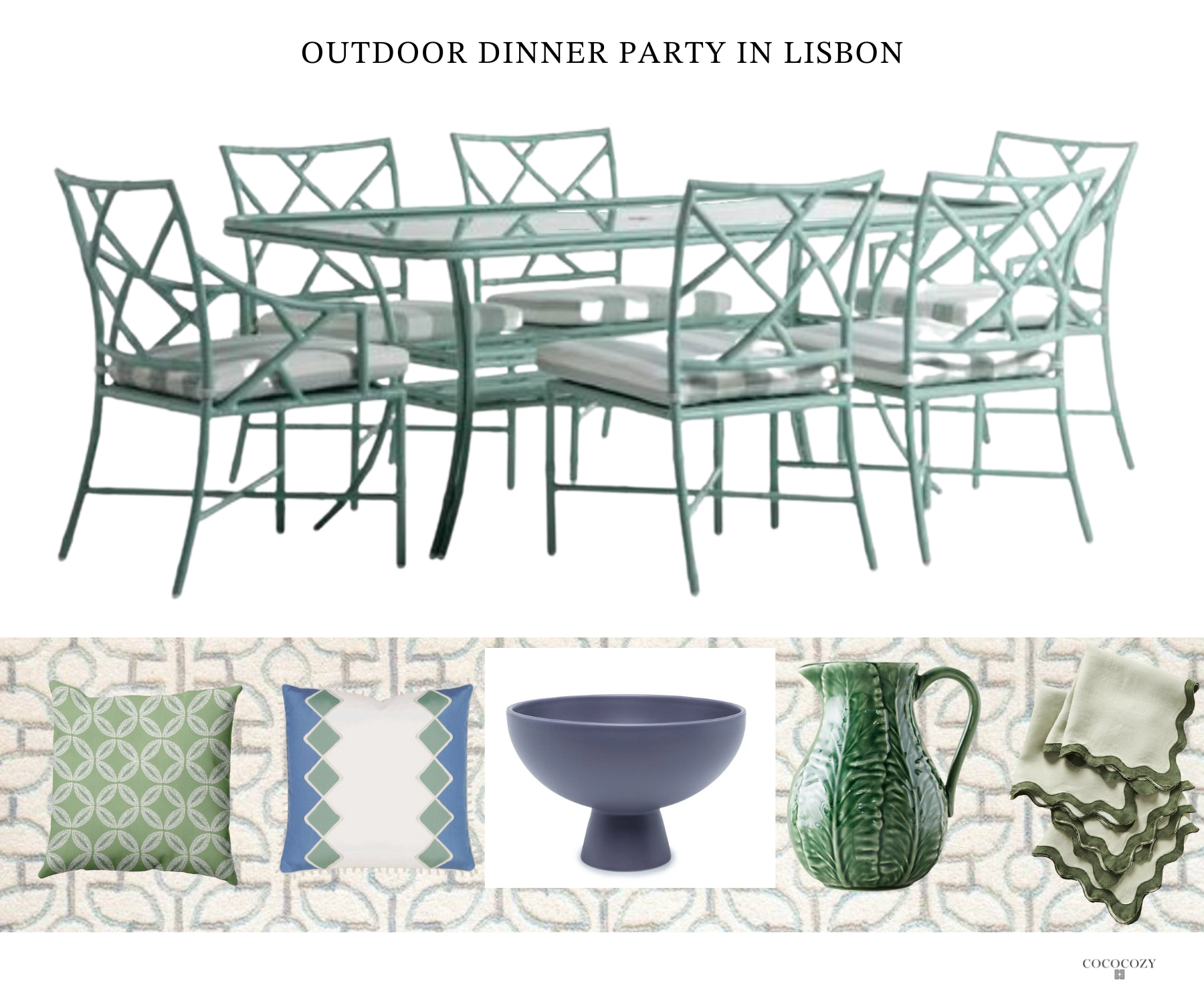 Alt tag for outdoor dinner party in lisbon