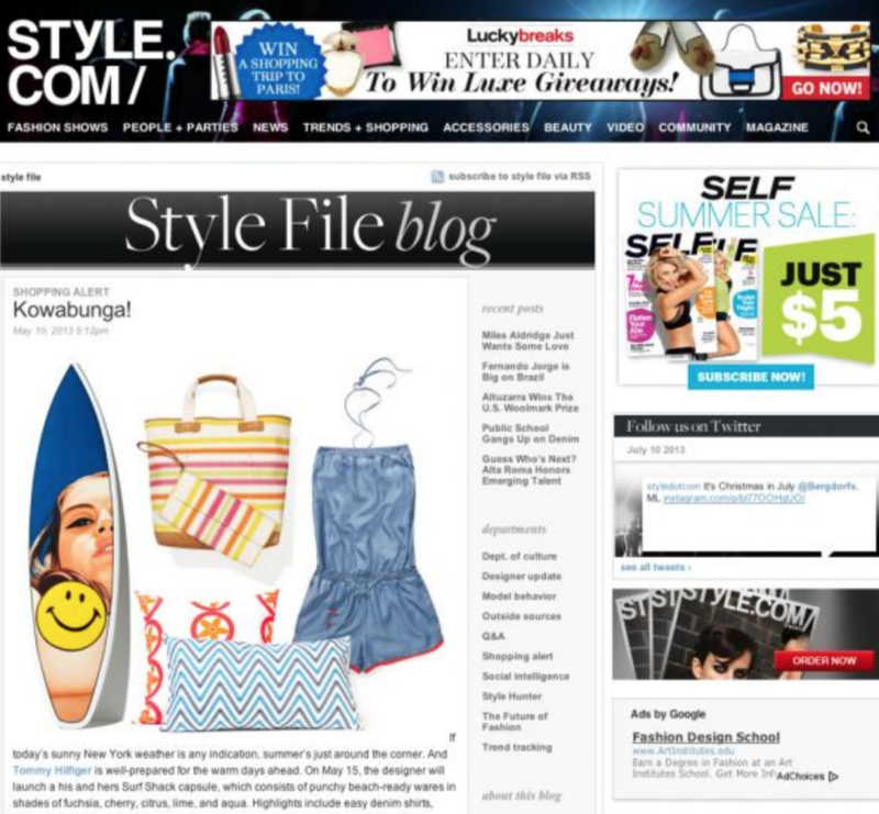 Style.com (2013) - COCOCOZY