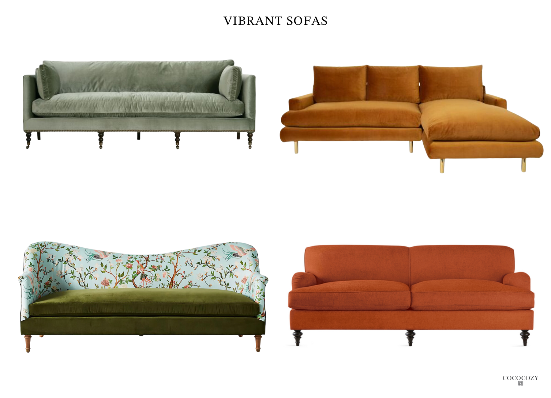 Alt tag for vibrant sofas-cococozy