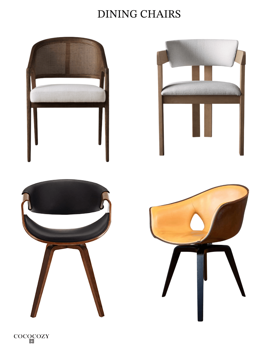 unique dining room chairs
