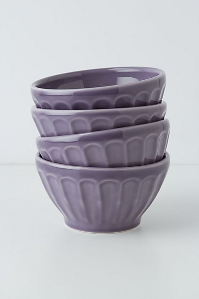 purple lavender latte bowls ceramic dinnerware coffee dish dishes