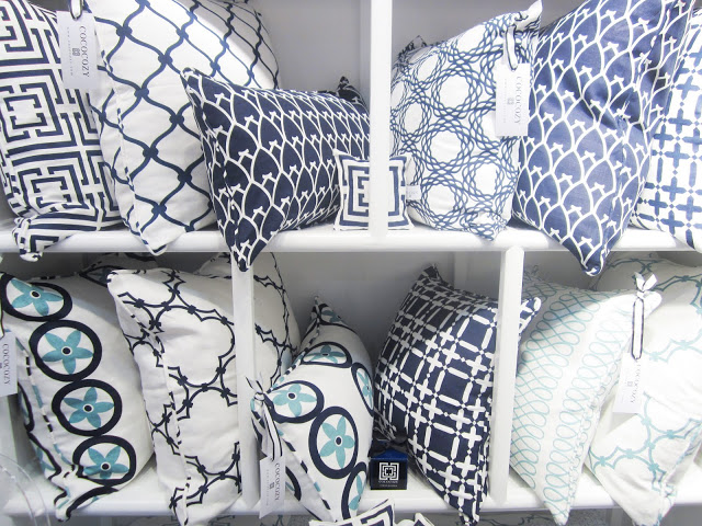 COCOCOZY pillows at the New York International Gift Fair