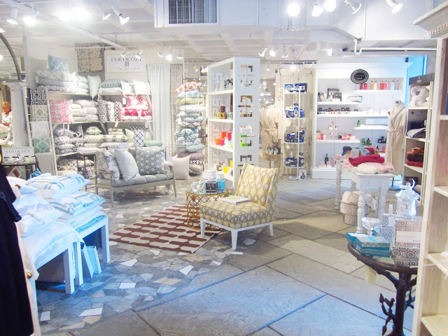 COCOCOZY textiles and pillows in the showroom
