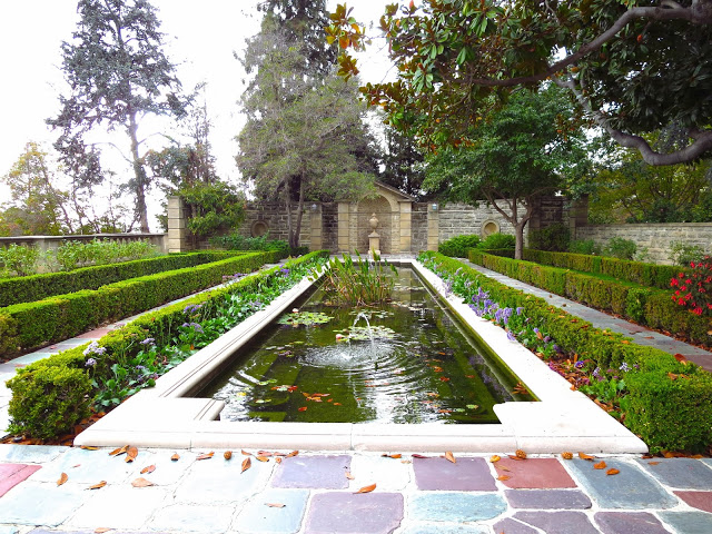 Greystone Mansion Beverly Hills lily pond garden landscaping estate manor