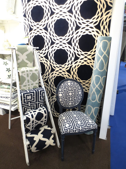 rugs, chair and throws at the NYIGF 2013 COCOCOZY Booth