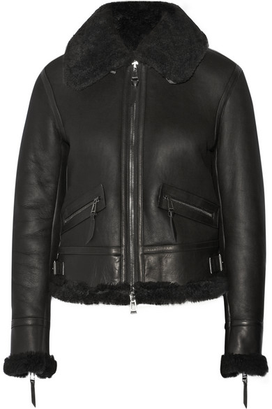 Belstaff Shearling Leather Jacket
