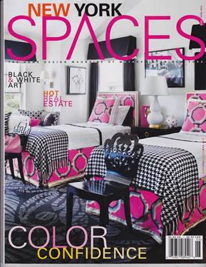 New York Spaces Magazine cover
