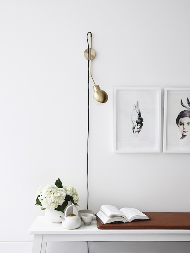 Details in a white Melbourne apartment