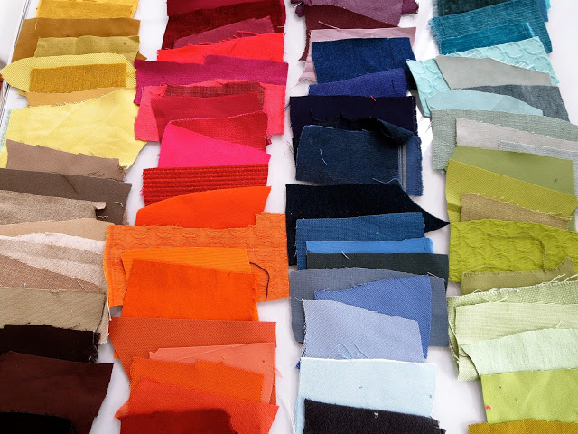 Color swatches for COCOCOZY 2014