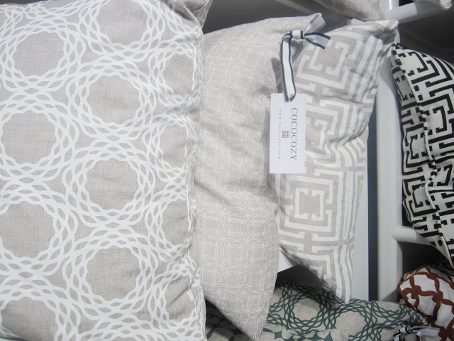 COCOCOZY Naturals linen pillow coversat the New York International Gift Fair