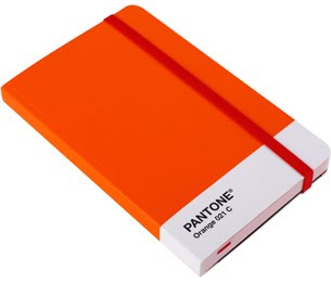 Pantone Orange Notebook