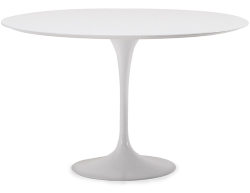 Saarinen Dining Table White Laminate -