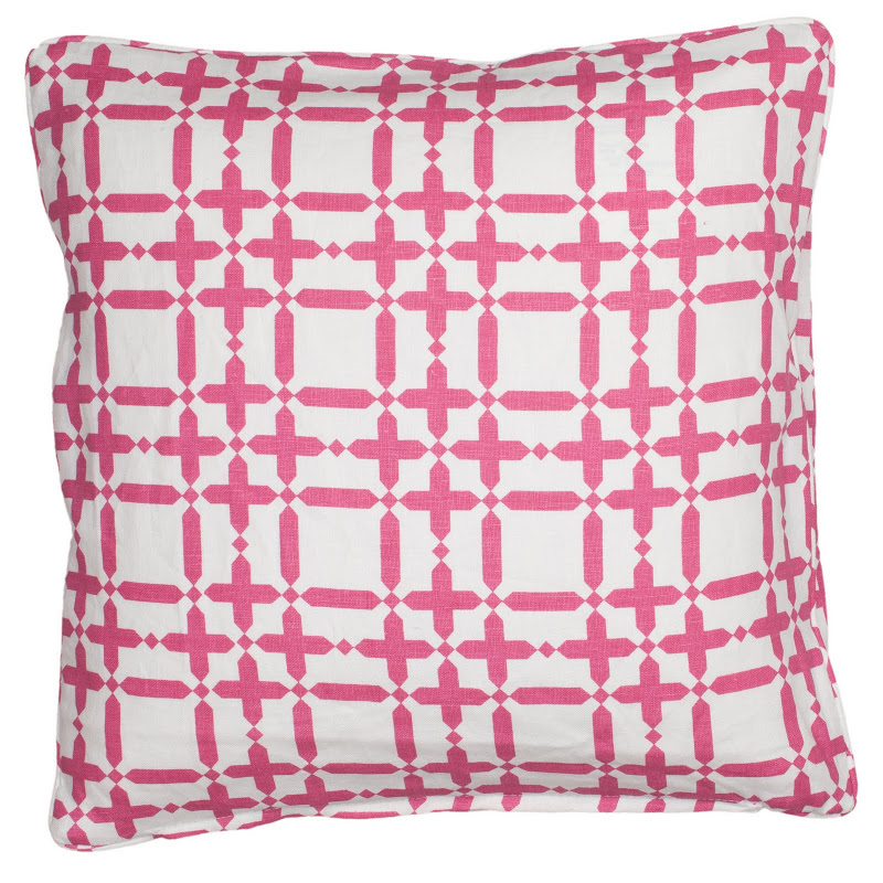 COCOCOZY Plaid Solid Pink