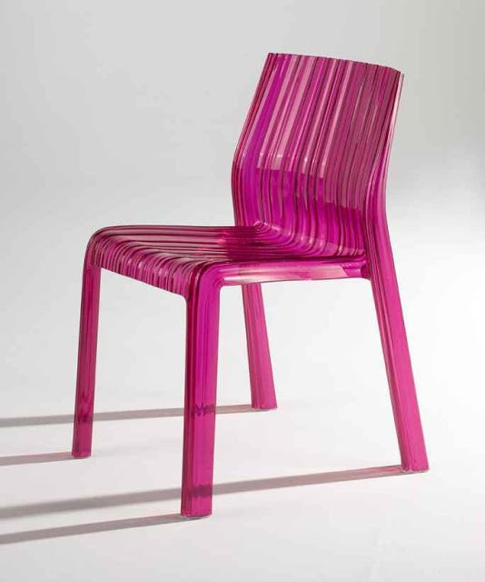 fuchsia kartell frilly chair 2modern cococozy modern furniture hot pink