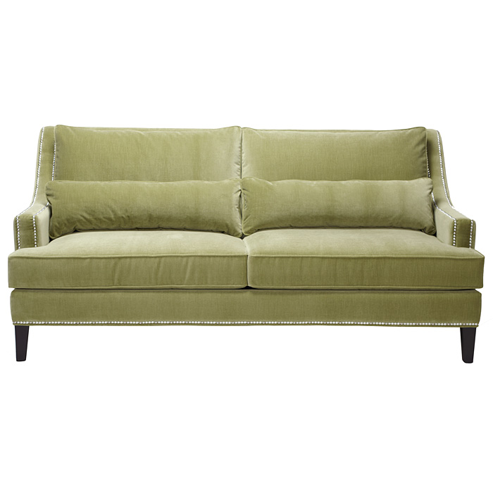 Green Pierre Sofa from Z Gallerie