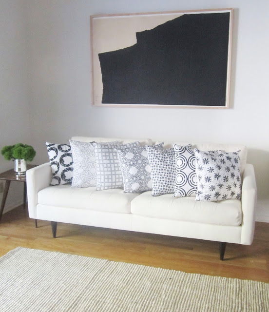 richard serra Iceland etching COCOCOZY Light pilows black white decor interior design living room sofa Dianthus Green Trick