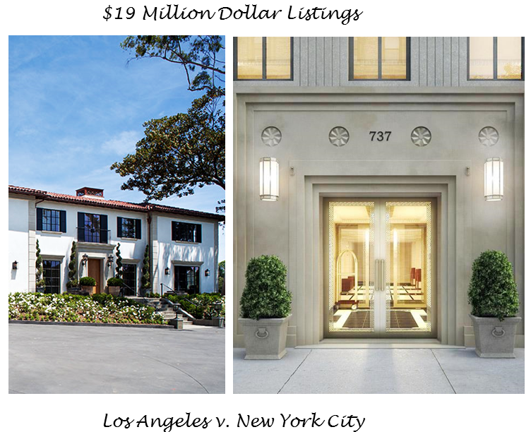 Multi million dollar home in Los Angeles and New York City