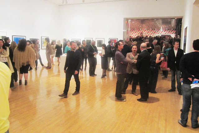 crowd at the MOCA Fresh Auction