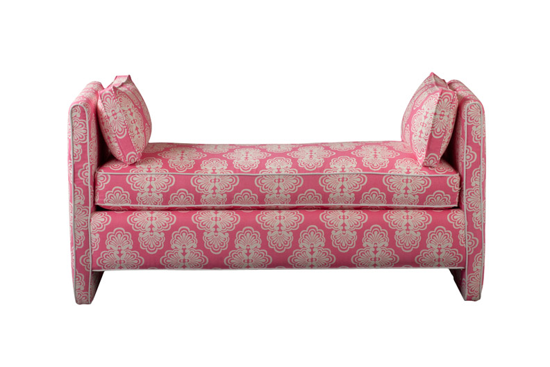 Pink Rowan Bench by Lilly Pulitzer
