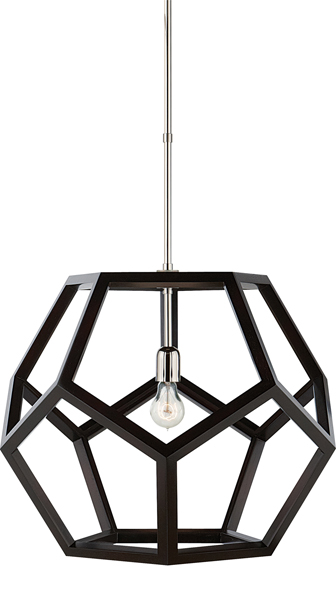 dodecahedron pendant light