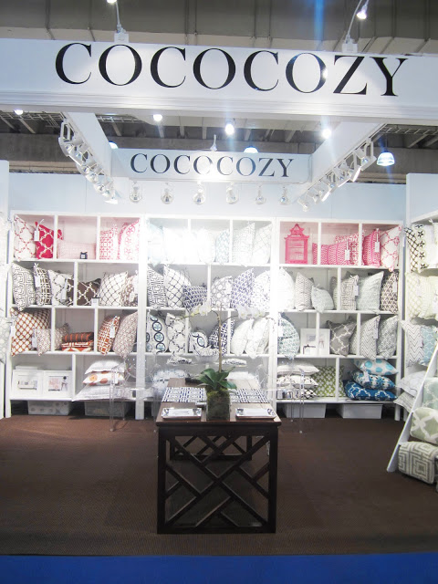 COCOCOZY booth at the New York International Gift Fair