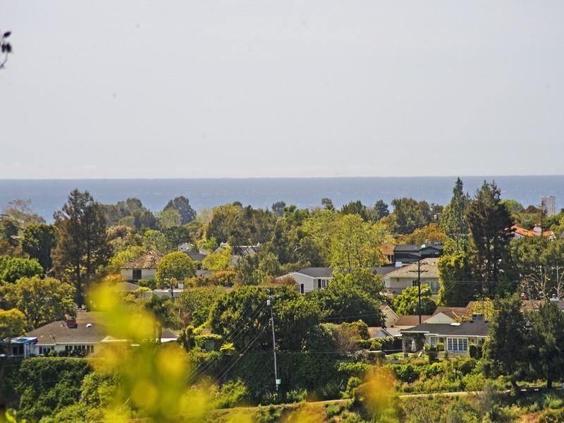 Ocean view from a Pacific Palisades estate