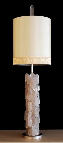 Rock crystal lamp from Empel Collections