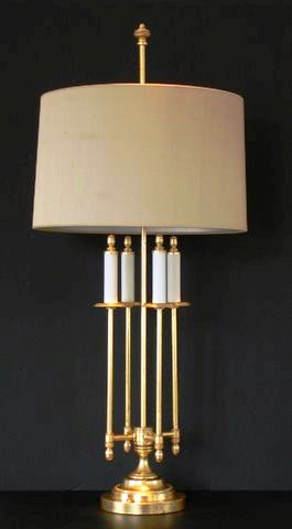 Mad Men brass lamp from Empel Collections' Mid Century collection