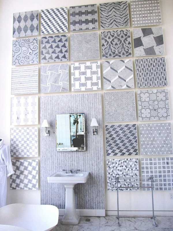 Mosaic tiles from Aqualinea by Waterworks