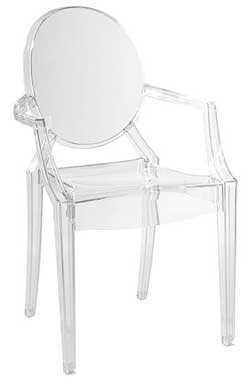 Philippe Starck Ghost Louis Chair from Design Within Reach