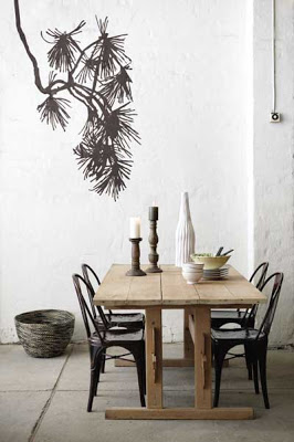 Pine tree wall sticker from Ferm Living