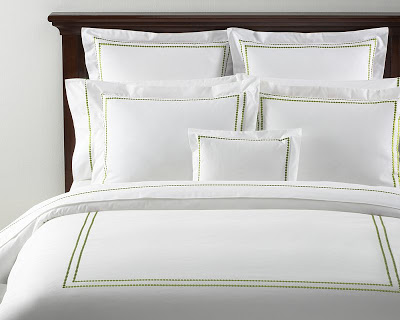 Pearl Embroidered Bedding from Pottery Barn