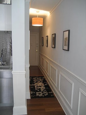 Alternative view of the entry hall after remodeling