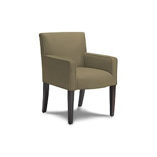 Grey armchair from William Sonoma Home