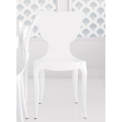 White bent wood chair from Brocade Home