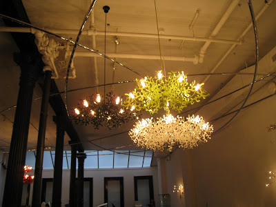 Coral inspired metal chandeliers from Lumen Center Italia