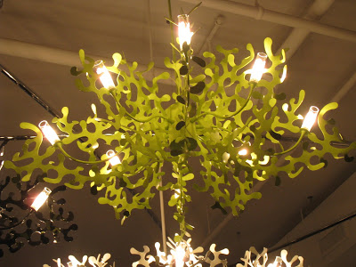 Coral inspired metal chandelier from Lumen Center Italia