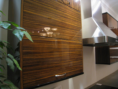 Exotic wood cabinet from Expo Design Centers