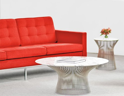 Siliver Platner Coffee Table from Hive
