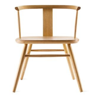 Handmade white oak Shaker inspired chair made in Botswana from Design Within Reach