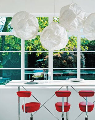 Cloud pendant lights design by Frank Gehry from Hive