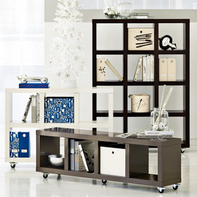 Rolling storage from West Elm