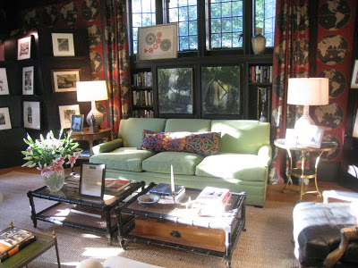 Gentleman's Study at the Greystone Mansion in Beverly Hills, CA