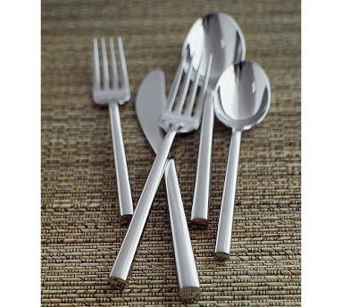 Stainless steel cutlery from Pottery Barn