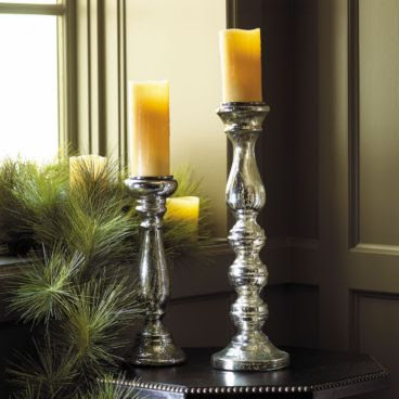 Mercury Glass Candle Holder from Ballard Design