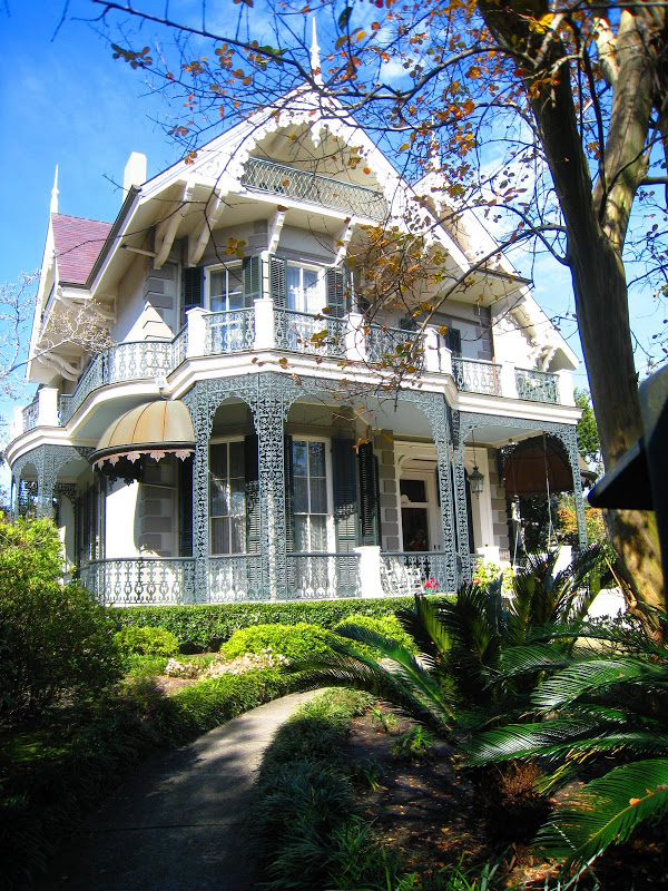 The Swiss Chalet House in the Garden District of New Orleans, Louisiana 